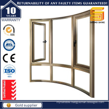 Energy Saving Aluminum Casement Window with Hopo Accessories